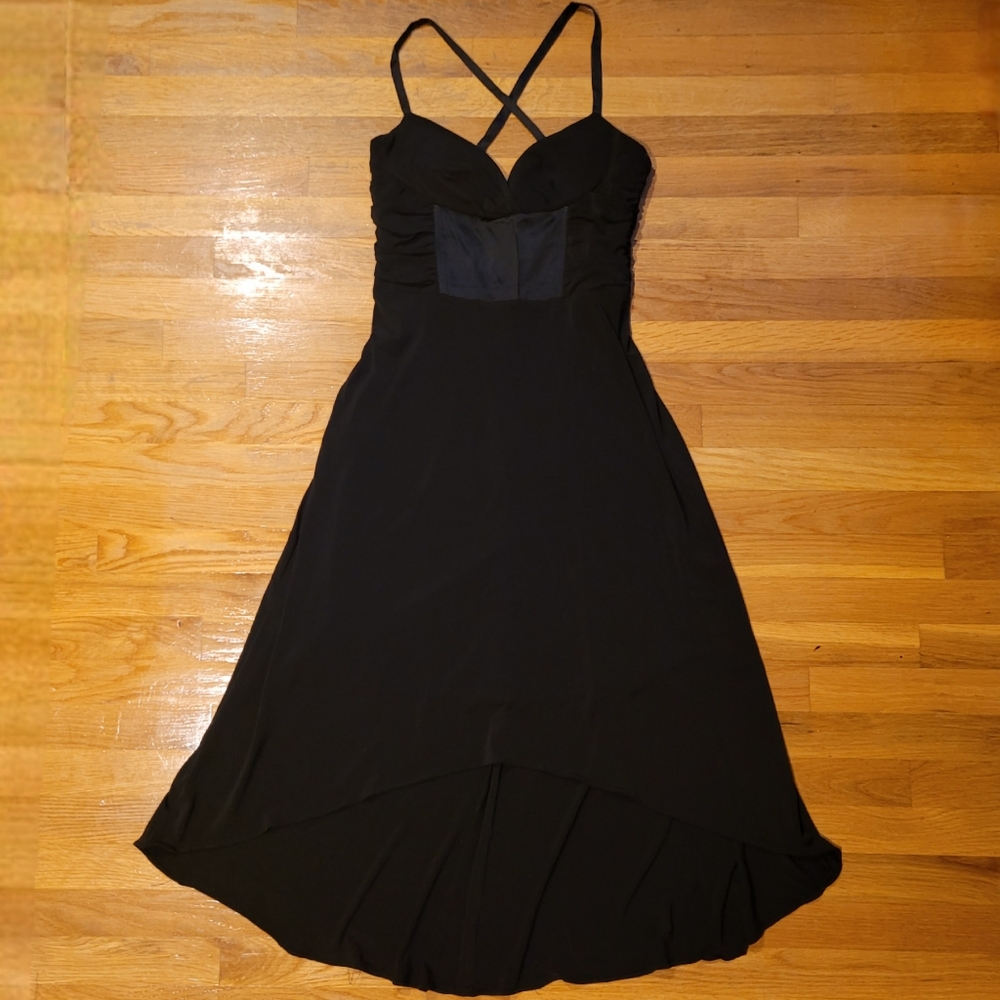 Laundry by Shelli Segal | Black cocktail dress